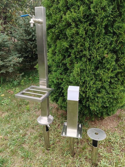 Kotwa do kranu lampy nierdzewna nocowanie hydrantu podstaw słupka