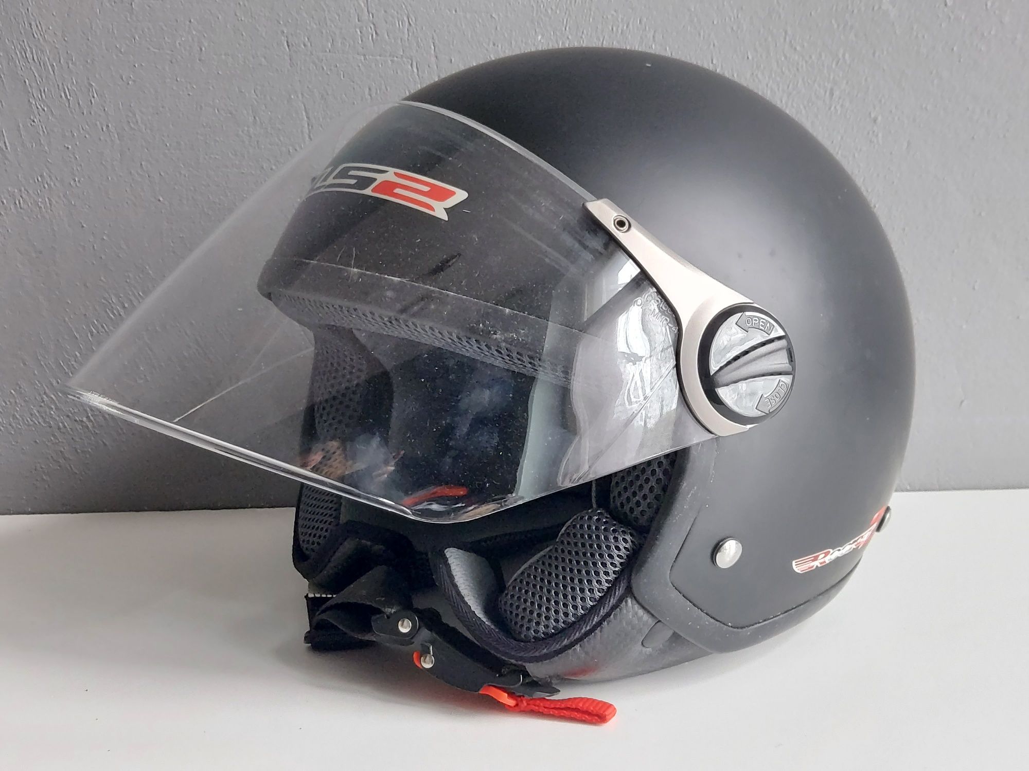 Kask motocyklowy ROCKET 2 LS2 roz.M Kak otwarty