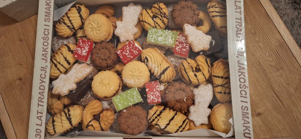 Ciastka świąteczne 1,7kg paczka