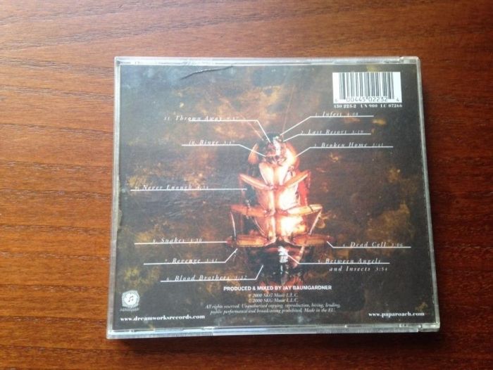 CD Papa Roach Infest