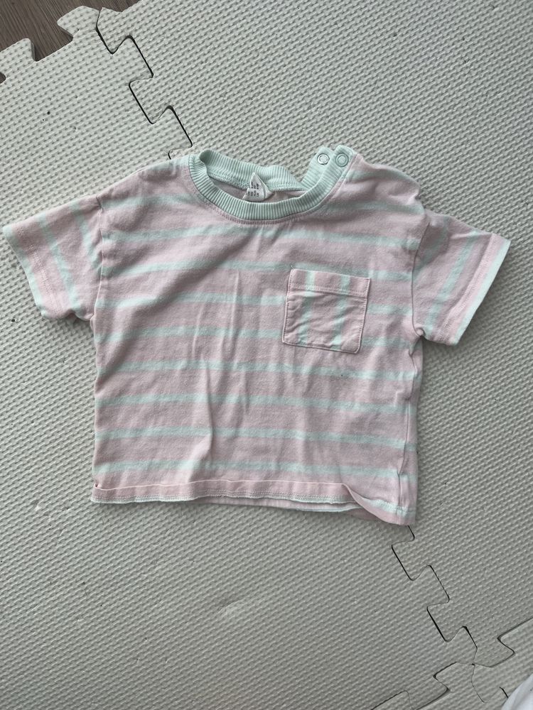 Koszulka niemowleca z krotkim rekawem H&M