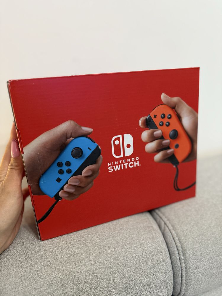 Konsola Nintendo Switch Joy-Con v2 Czerwono-niebieski