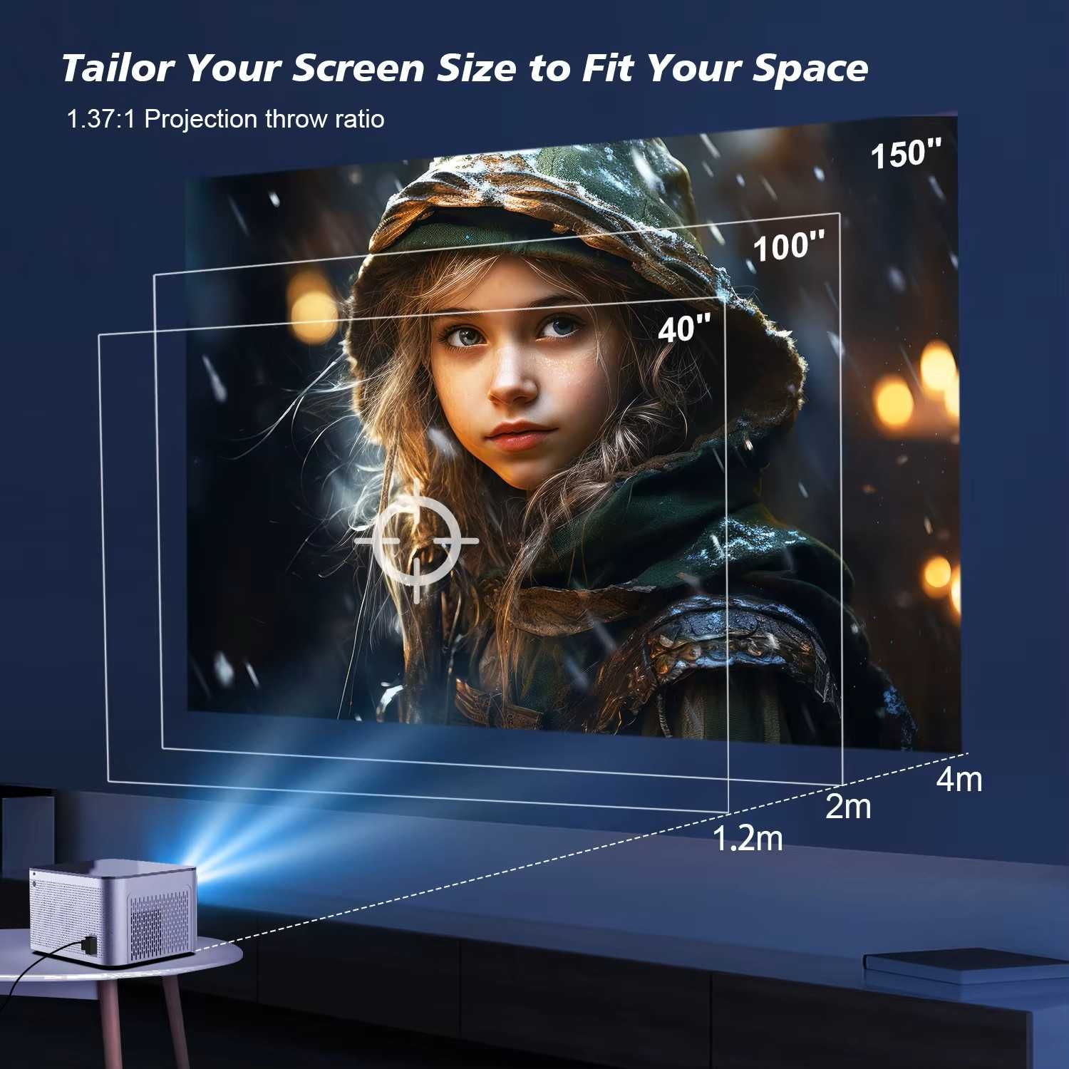 Проектор Magcubic HY350 Pro / FullHD / 580 ansi