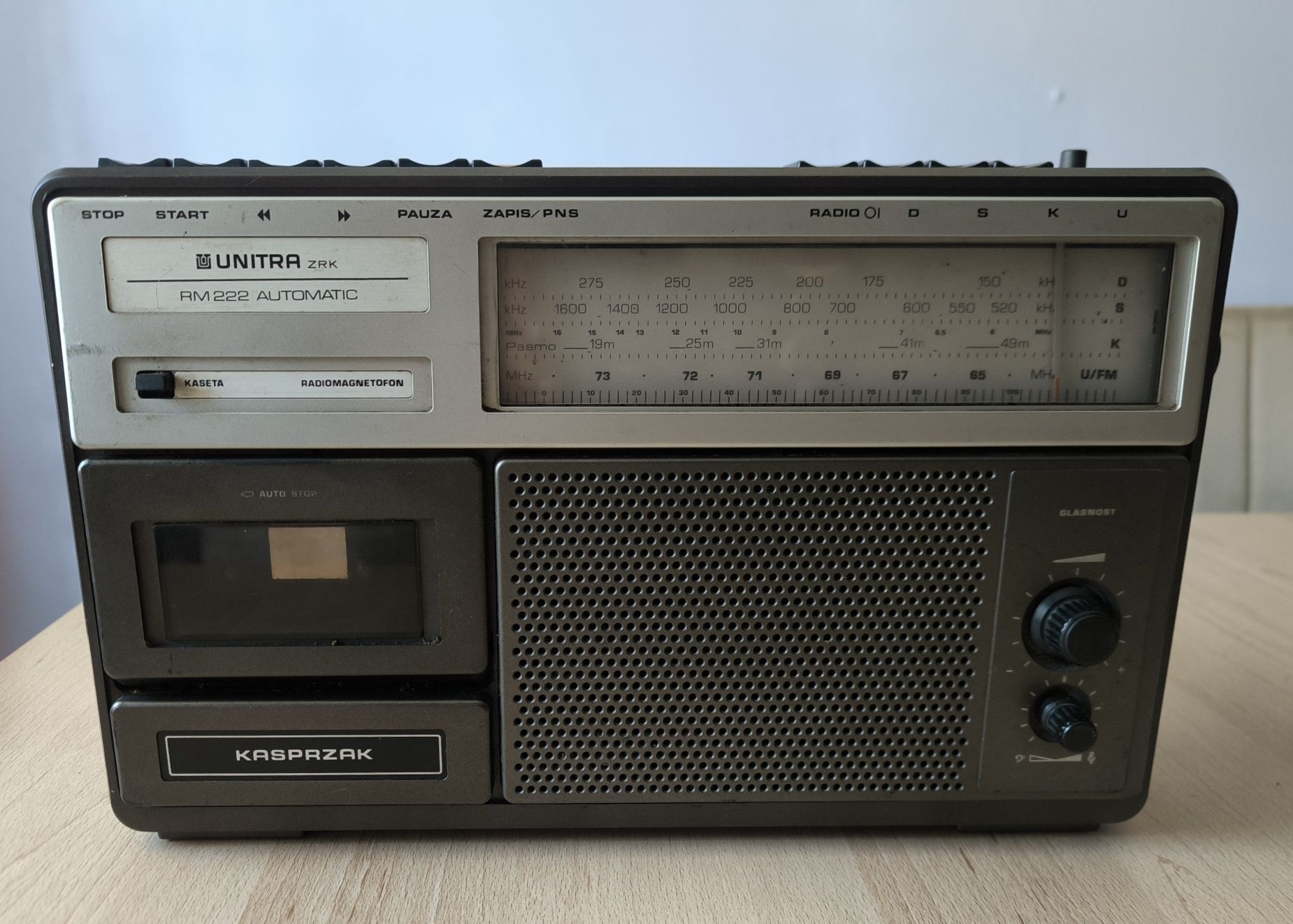 Unitra ZRK Kasprzak RM-222 Radiomagnetofon