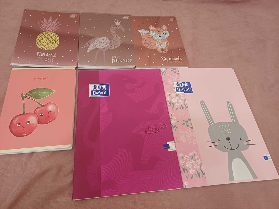 Zeszyty w trzy linnie NOWE!