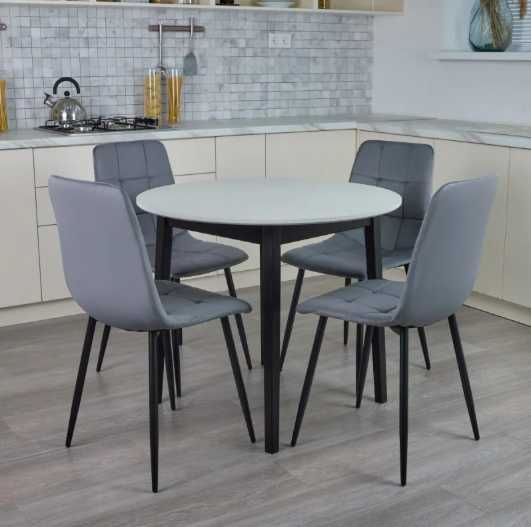 Стіл круглий обідній кухонний Onto Розаріо 90, обеденный стол