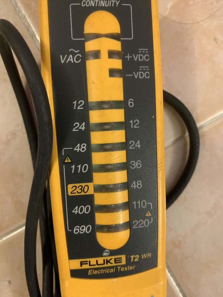 Fluke teste de continuidade