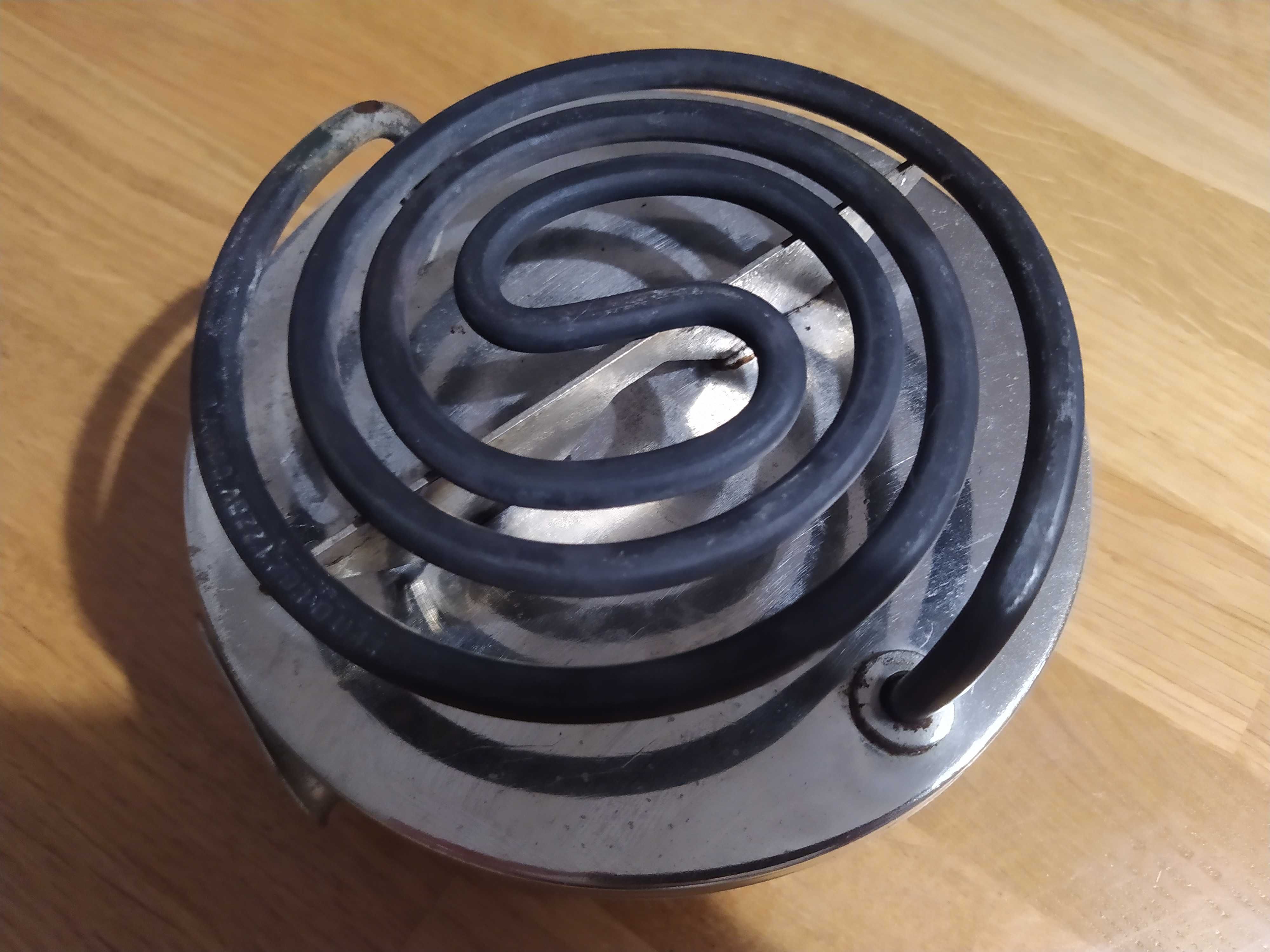 Kuchenka elektryczna retro polska spiralna z kablem super stan jak naf