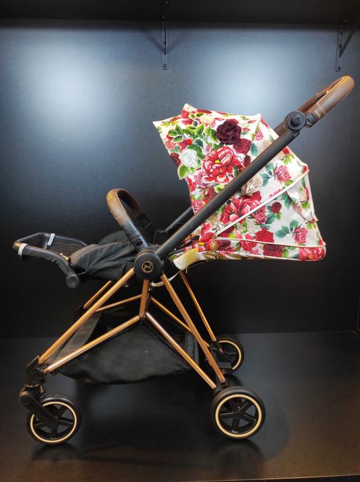 Cybex MIOS Spring Blossom Light wózek spacerowy spacerówka Rose Gold
