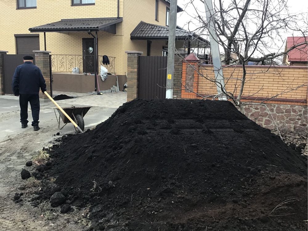 Чорнозем родючий, торф