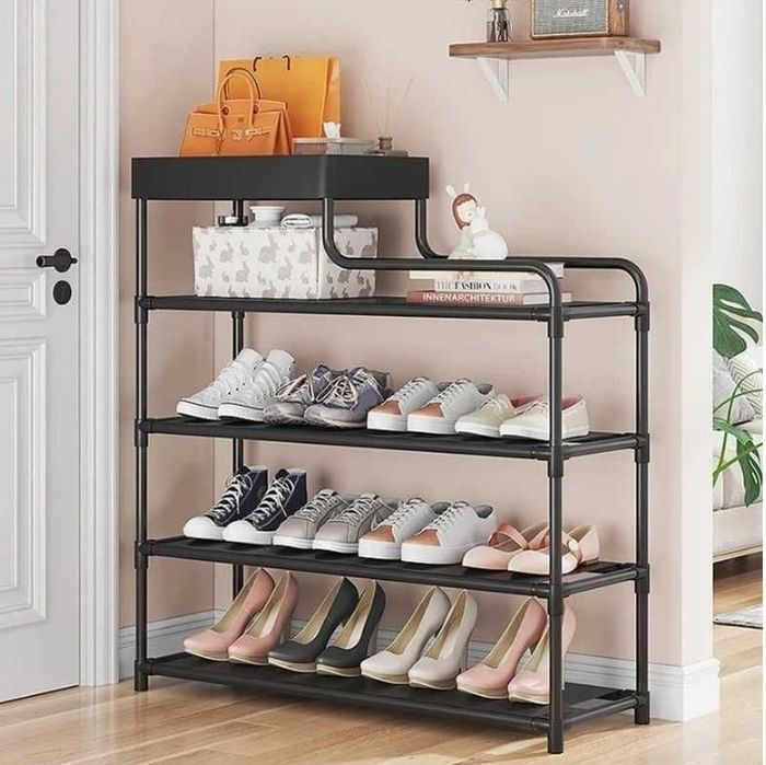 Стелаж для взуття Shoe rack BLACK