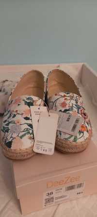 Espadryle rozmiar 38