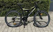 Rower górski MTB 26" Bull Schiano podwójne amortyzatory Schimano