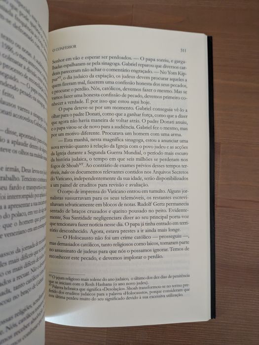L " O Confessor " 1ª Edição - Daniel Silva (Ed. Regular/ Opt. Estado)