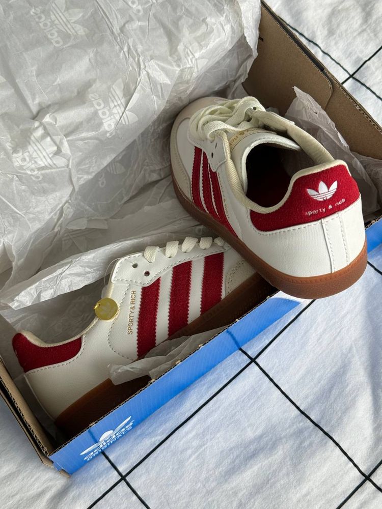 Кросівки Жіночі Adidas Sporty & Rich Red Premium