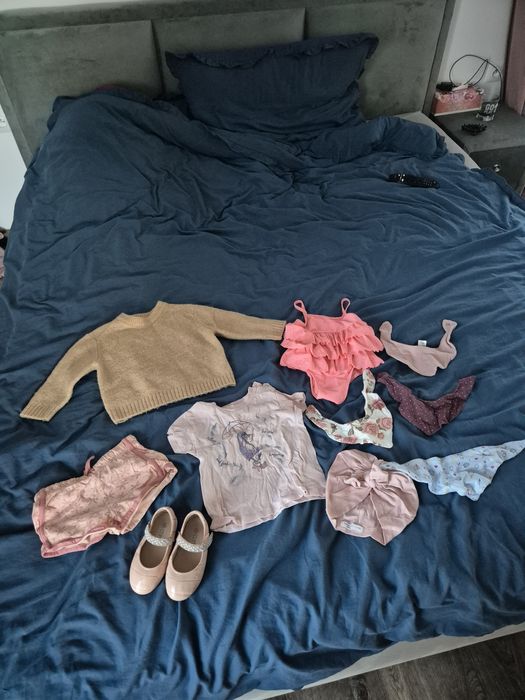 Zestaw ubranek roz 86