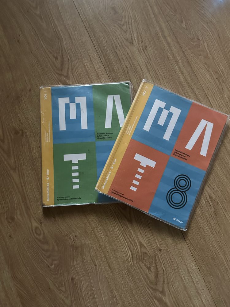 Pack manual mat 8 parte 1 e 2