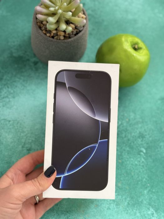 Apple iPhone 16 Pro 128GB Black. Esim. Neverlock. New