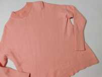 H&M Sweter Półgolf 100% Kaszmir Oversize Pastelowy 36 S Pudrowy róż