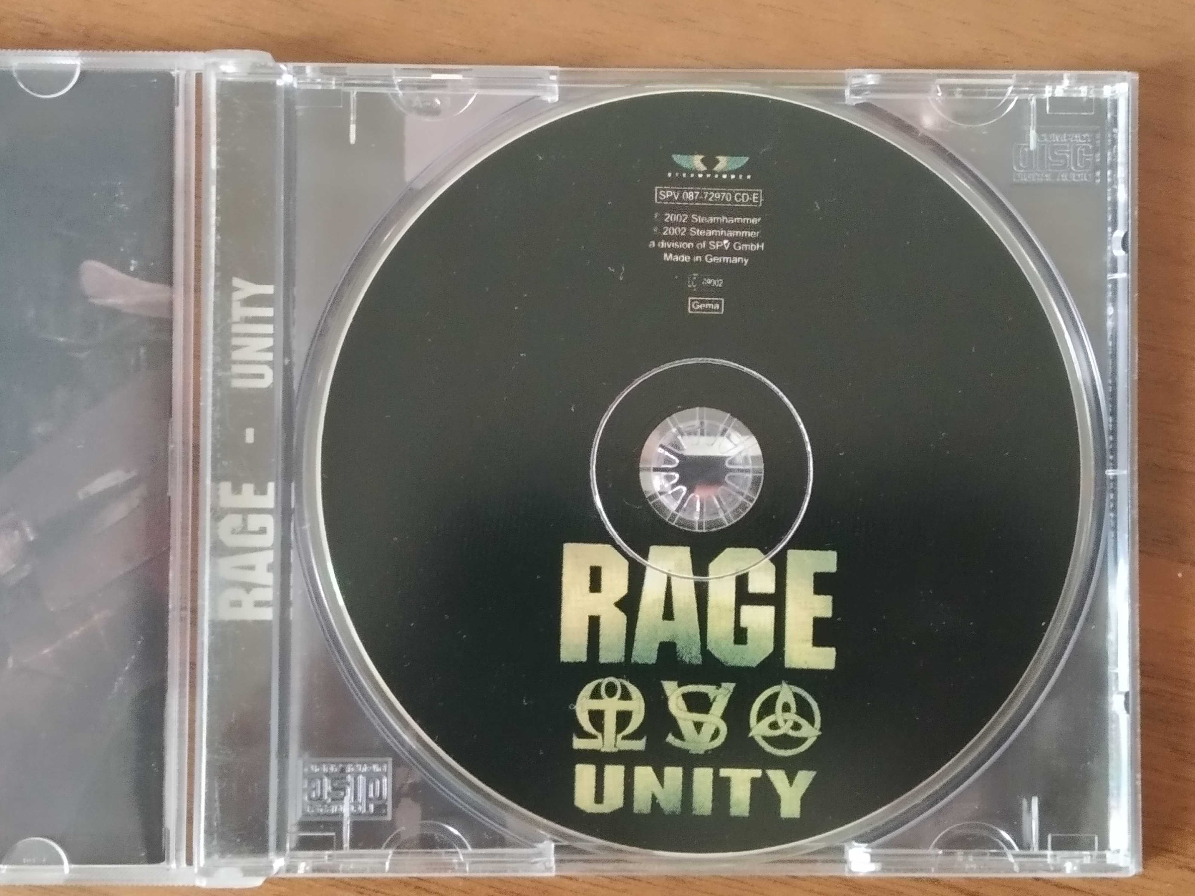 Rage – Unity (2002), буклет 20 стр.