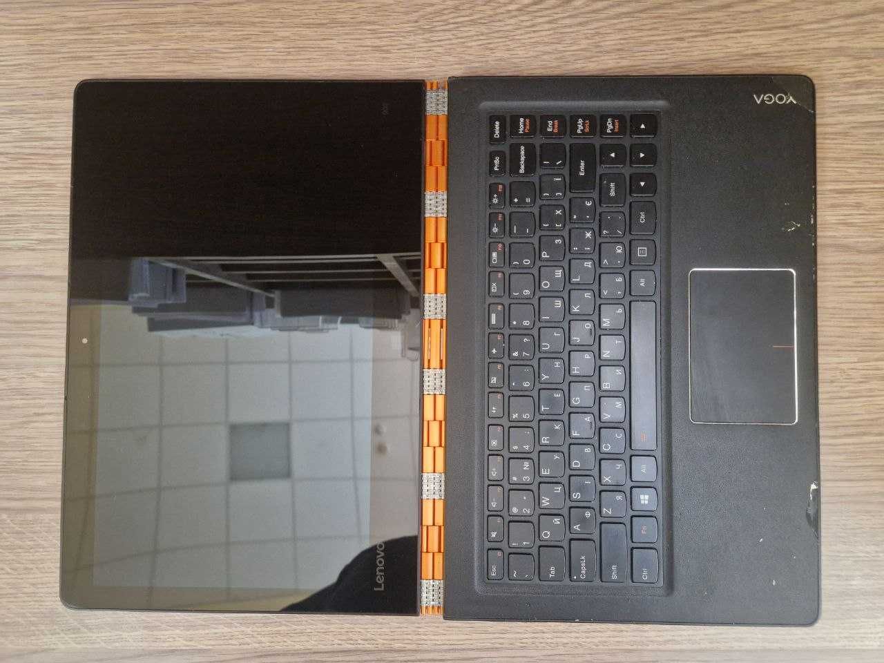 Сенсорний Lenovo Yoga 900(13.3"IPS(3200х1800)/i5-6200U/8Gb/SSD 128Gb)