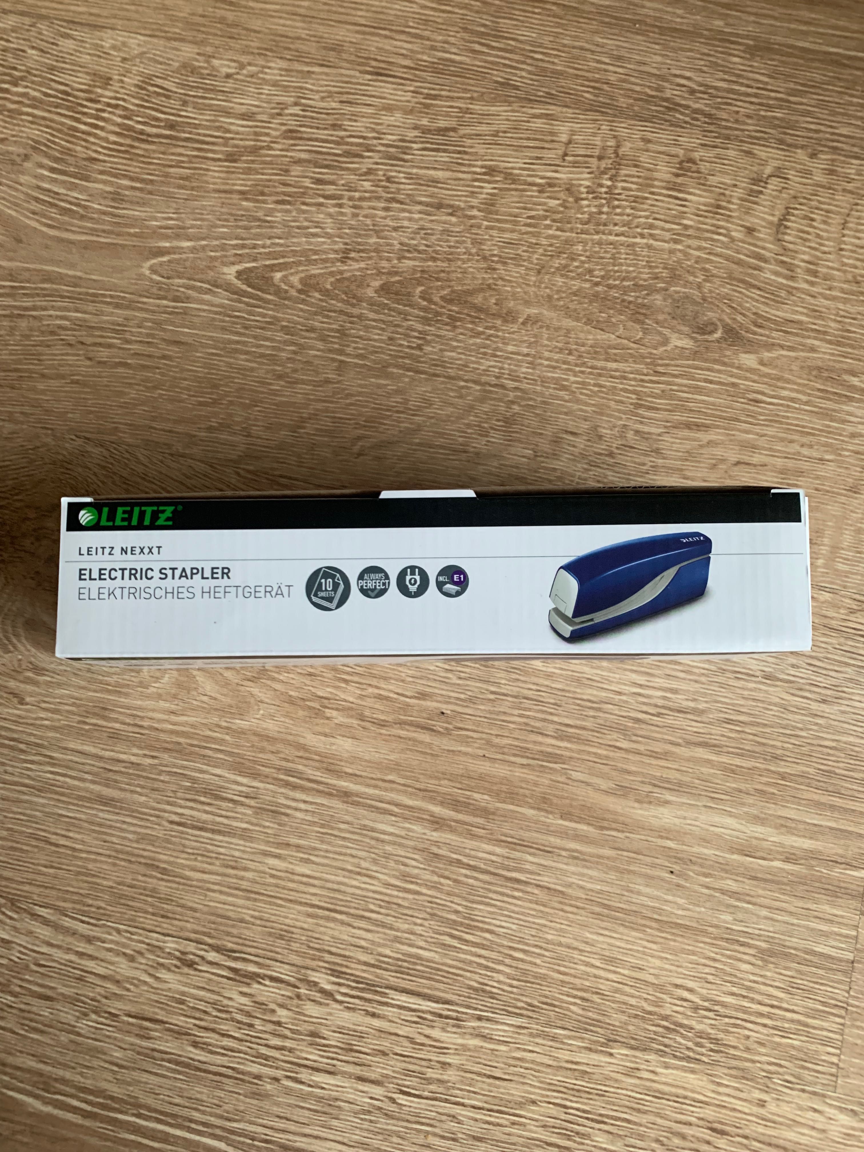 5532 Zszywacz elektryczny Leitz NEXXT Series 10e niebieski