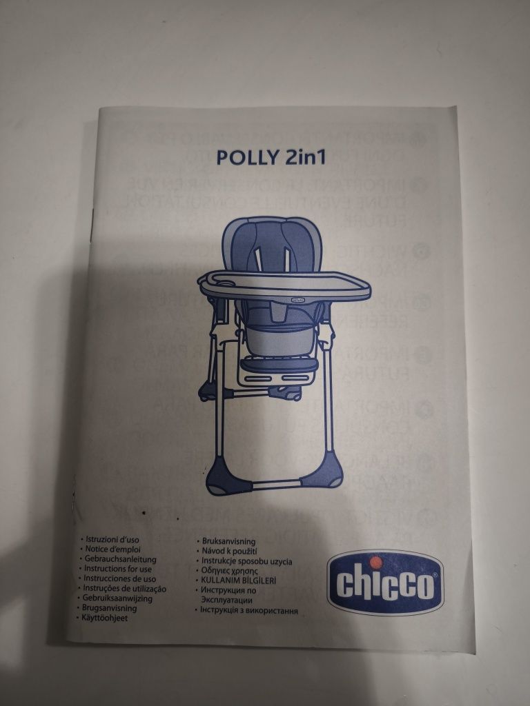 Cadeira de Refeição CHICCO Polly 2 em 1