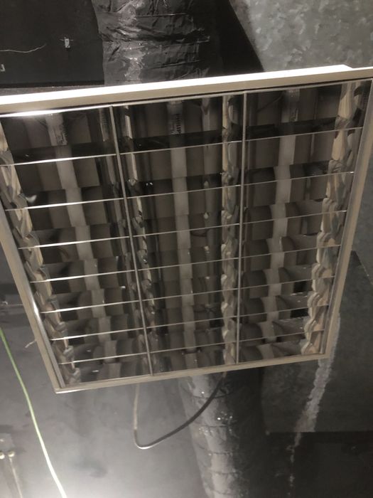 Caixas de luz com lâmpadas