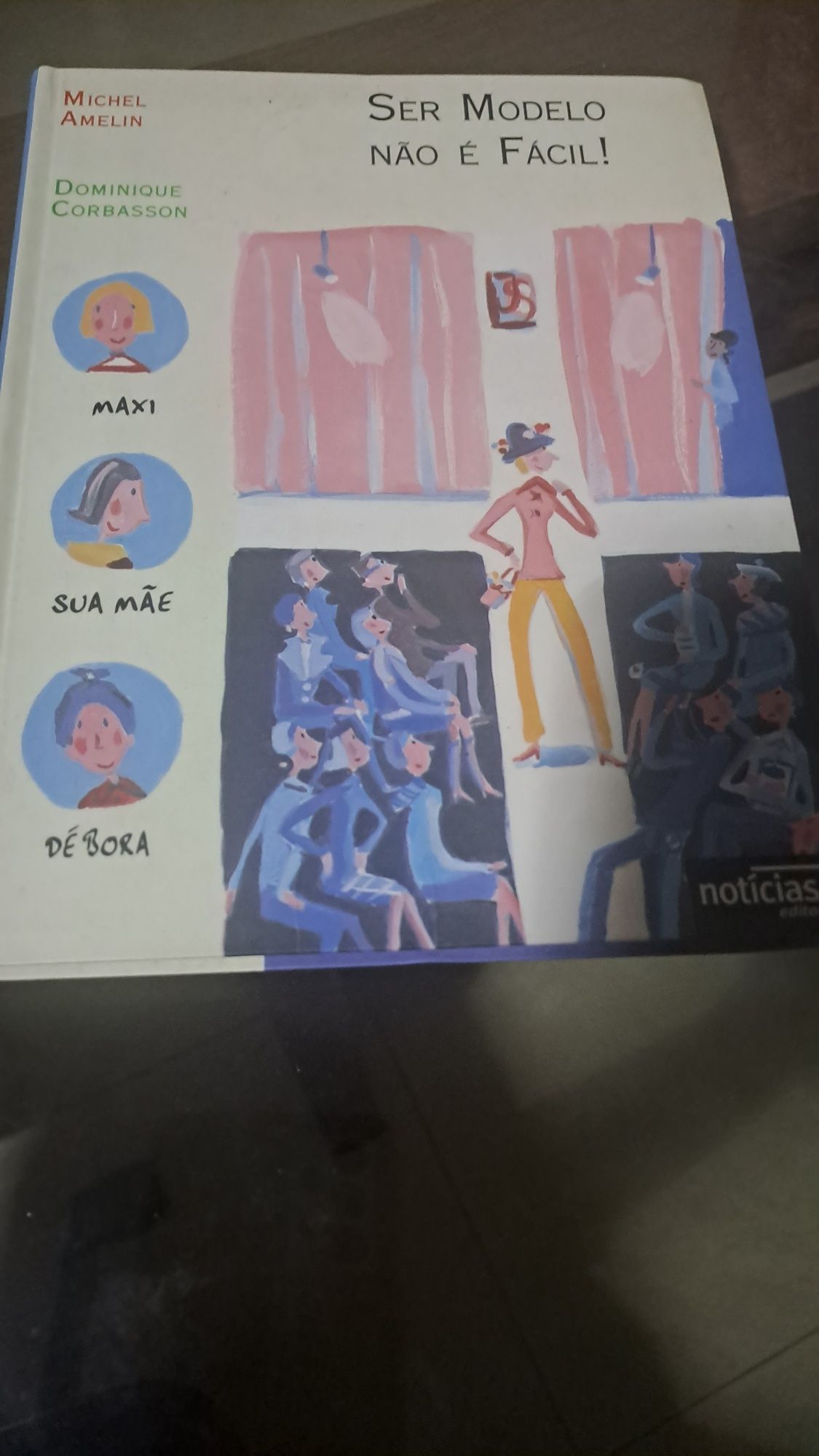 Livro ser modelo não é fácil