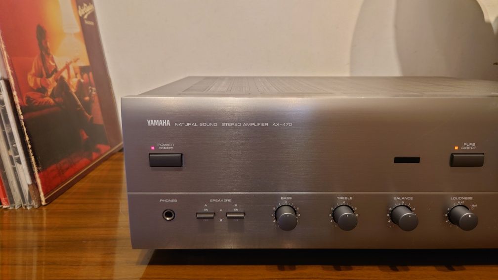 Yamaha AX470 wzmacniacz stereo, 2x65W, 9,5kg , 1993rok