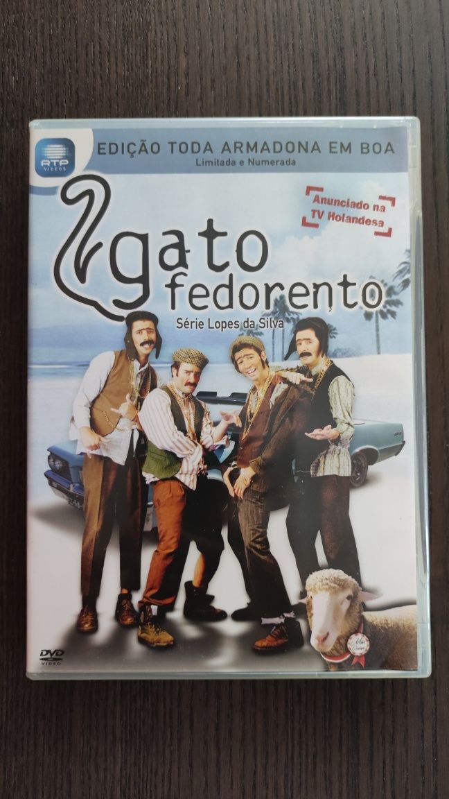 DVDs Gato Fedorento série Lopes da Silva