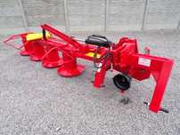 KOSIARKA ROTACYJNA 4 BĘBNOWA/Lisicki/2,6m/ składanie/rozkładanie hydrauliczne/DARMOWY TRANSPORT