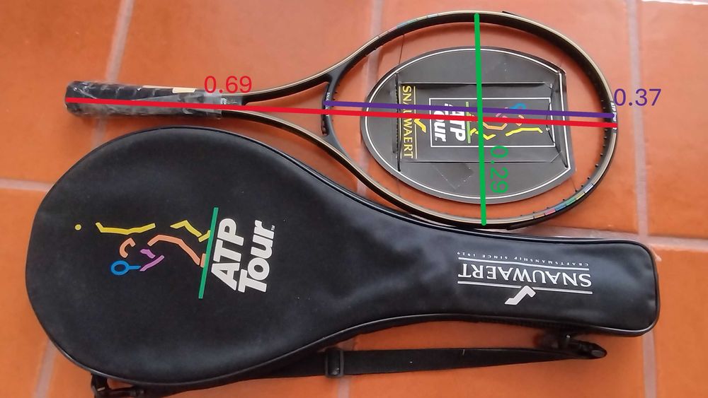 Raquete de ténis Snauwaert ATP Tour - NOVO