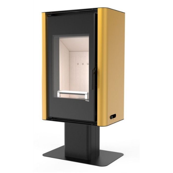 Piec kominek wolnostojący na drewno - Defro Solum Top 9 kW