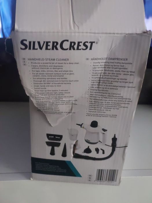 Myjka parowa parownica 2 końcówki