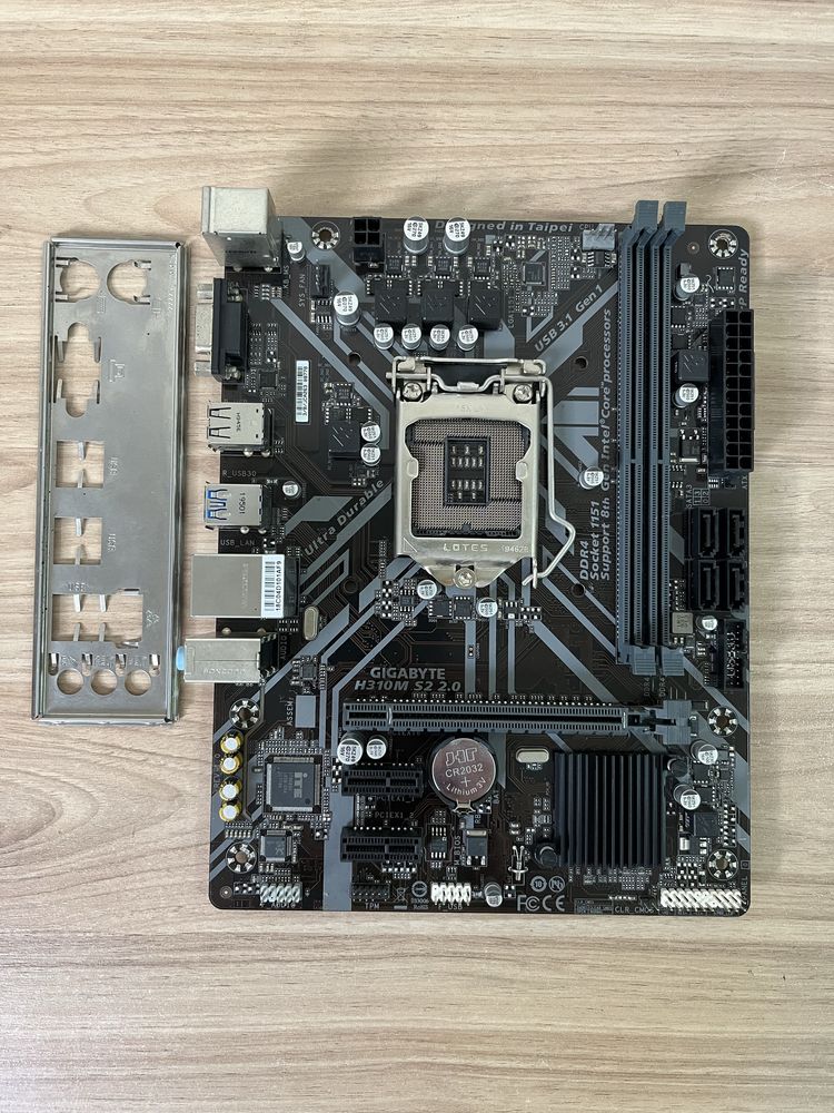 Материнская плата GIGABYTE H310M S2 2.0 s1151v2 DDR4 Core i7 Support