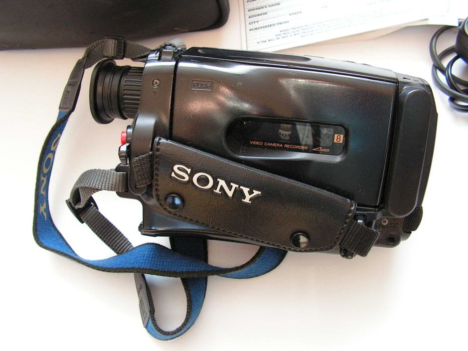 Kamera video Sony 8 mm.