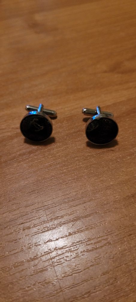 Krawat i spinki kąplet firmy Chanel