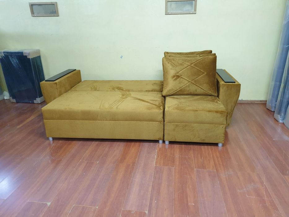 Narożnik Sofa Kanapa Rozkladany poduszki Dostawa