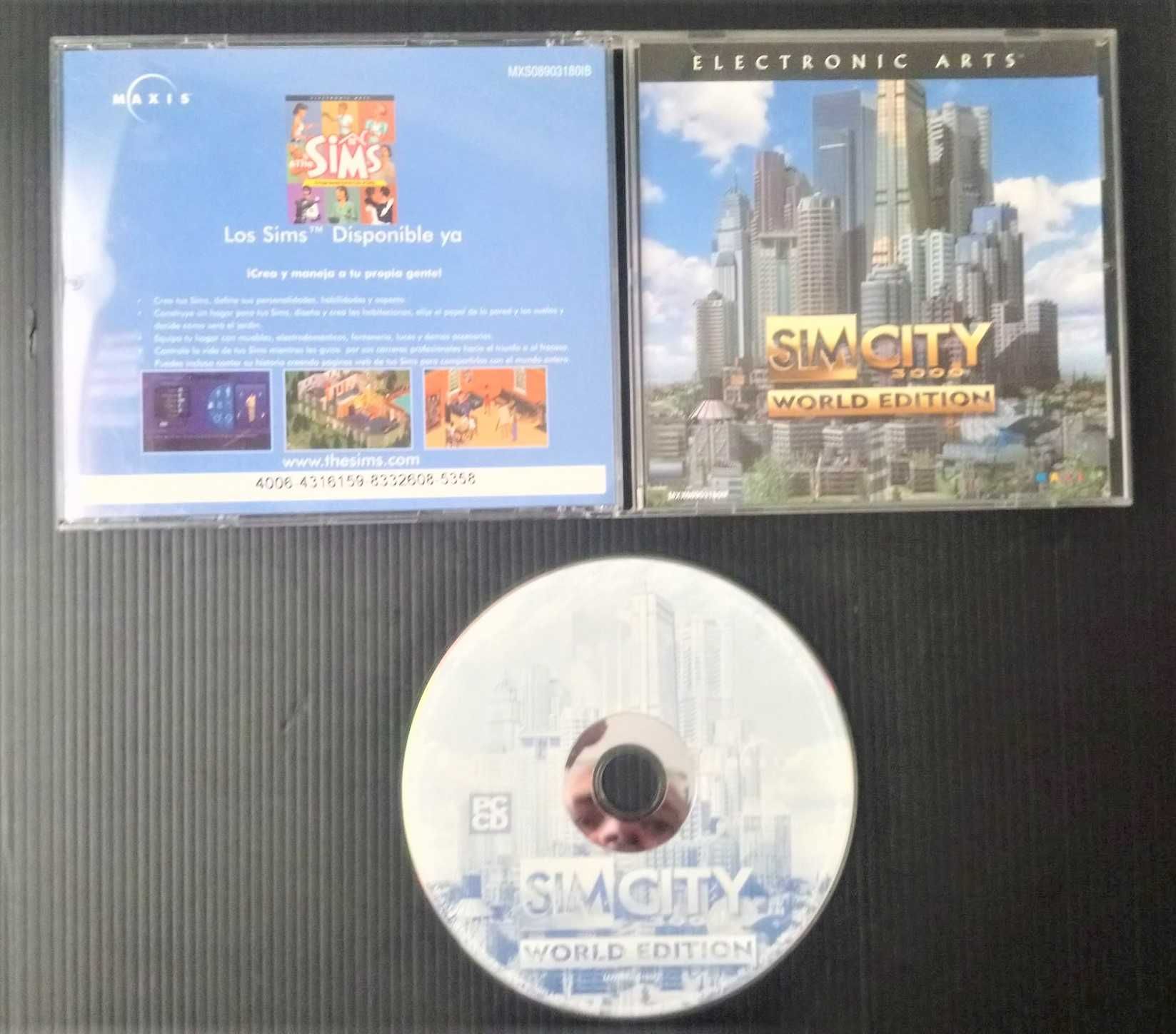 Jogo para PC Simcity 3000 world edition