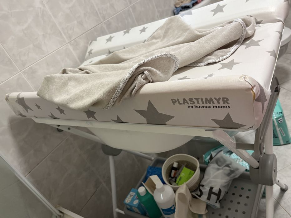 Trocador e banheira plastimyr