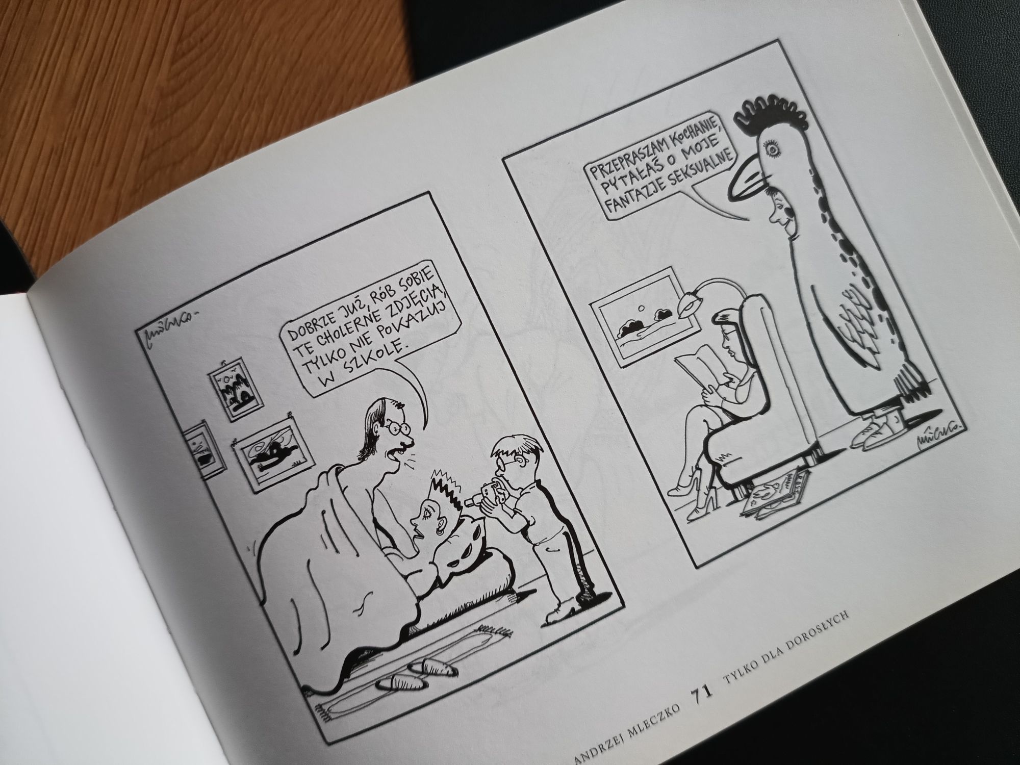 Komiks Andrzej Mleczko tylko dla dorosłych