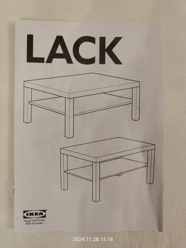Stolik Ikea Lack