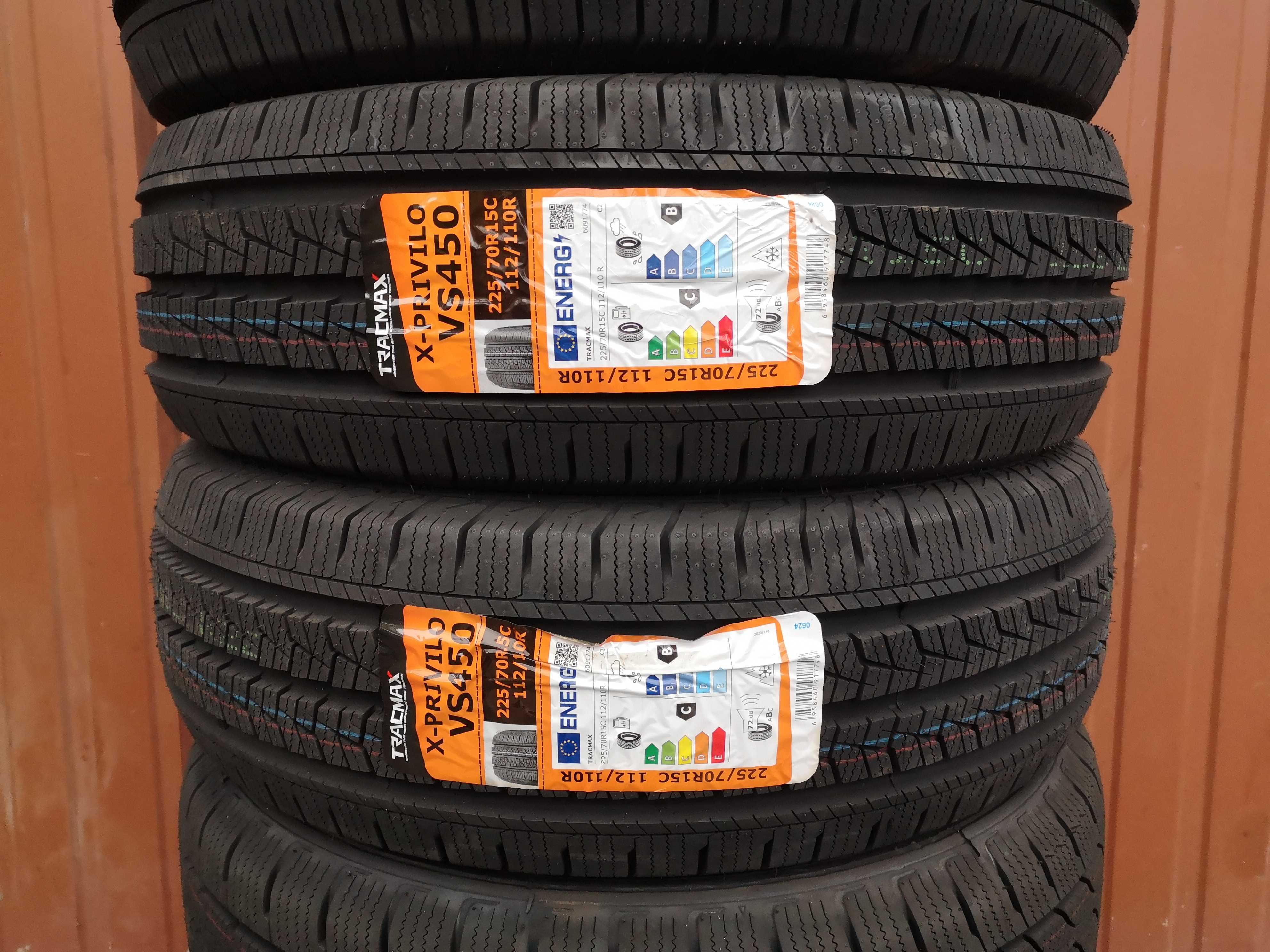 225/70 R15C 112/110 R - Tracmax X-Privilo VS450 (4 sztuki) NOWE