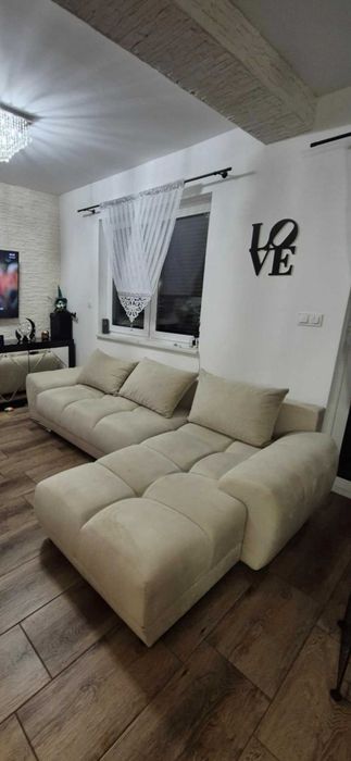 Narożnik z funkcja spania