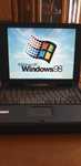 Laptop retro pentium 200mmx