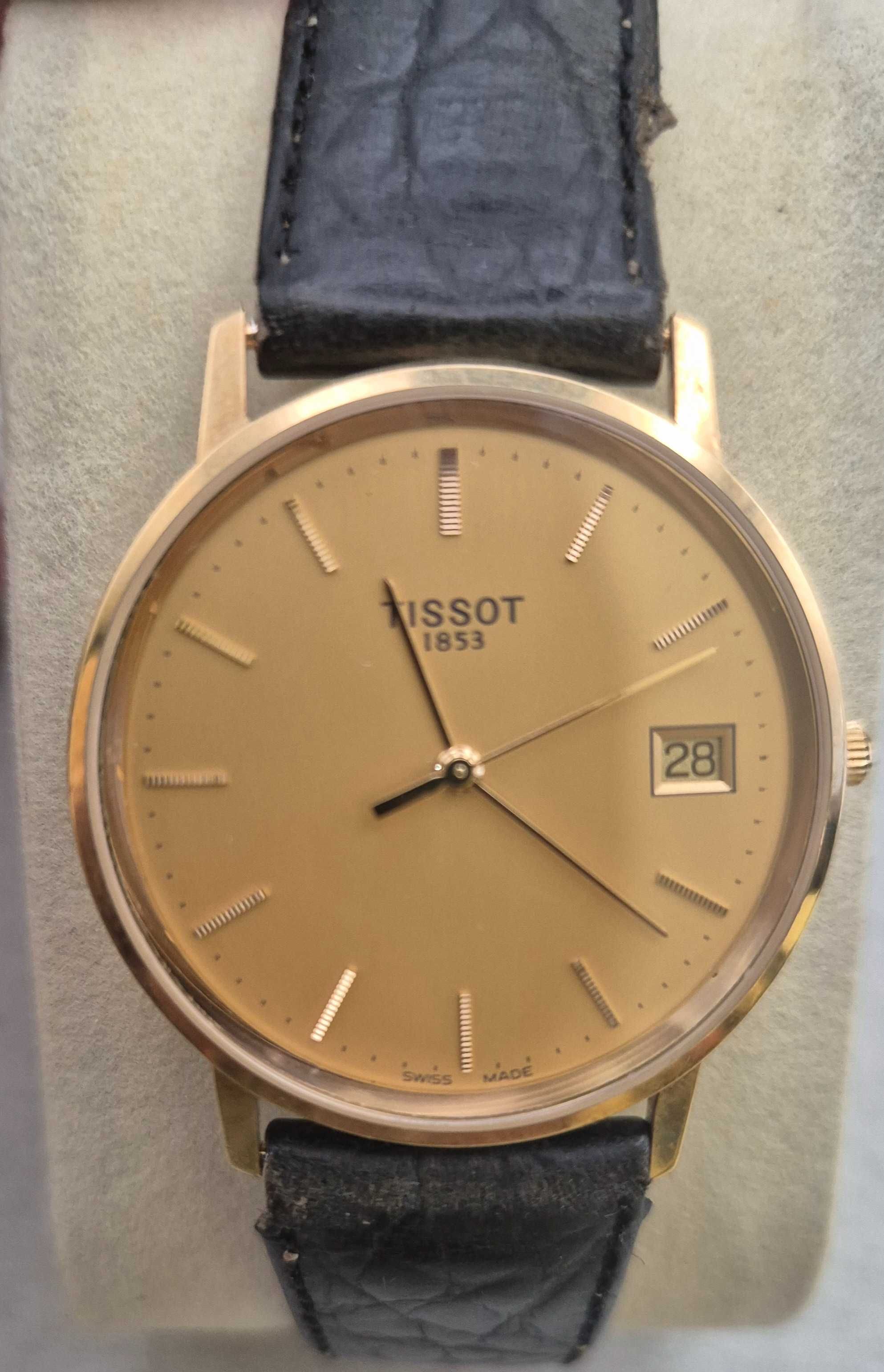 Zegarek złoty Tissot Kraków Starowiślna