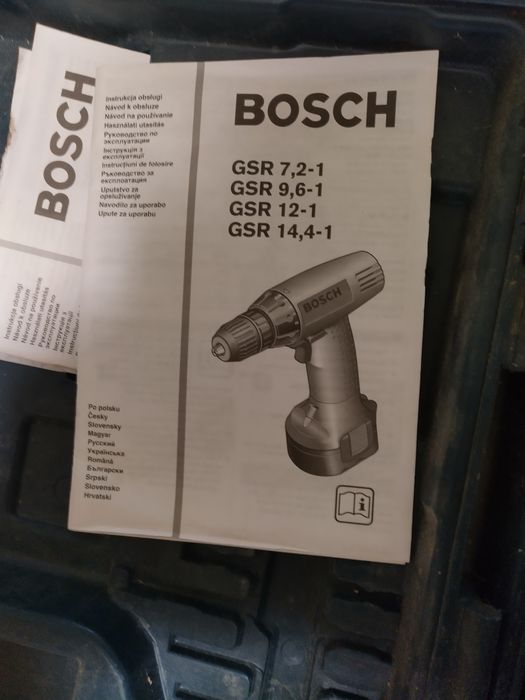 Аккумуляторный шуруповёрт Bosh