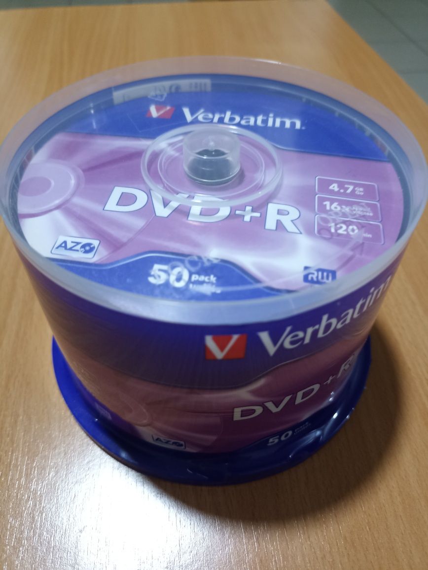 DVD CDs virgens selados