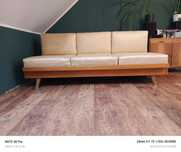 Sofa rozkładana PRL Vintage Krakowskie Fabryki Mebli